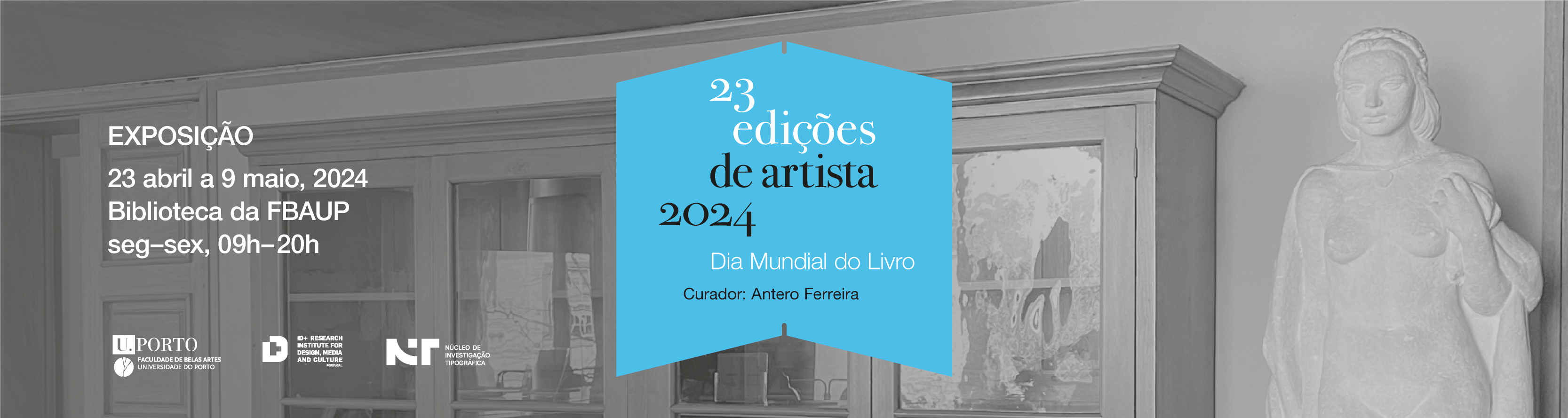 DIA MUNDIAL DO LIVRO | Exposio '23 Edies de Artista'