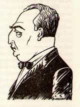 Caricature of Octvio Srgio