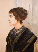 Portrait of Maria Amlia de Magalhes Carneiro