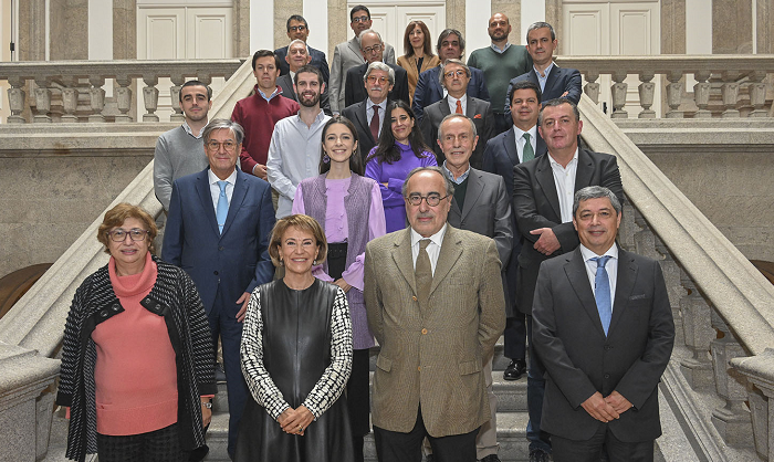 Fotografia de grupo dos membros do Conselho Geral da U.Porto 2021/Photo of the members of the U.Porto General Board 2021