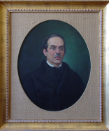 Retrato de Jos Vitorino Damsio, pintado por Joo Marques de Oliveira / Portrait of Jos Vitorino Damsio, painted by Joo Marques de Oliveira