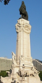 Fotografia do Monumento ao Marquês de Pombal, em Lisboa / Photo of the Monument to the Marquis of Pombal, in Lisbon