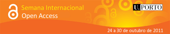 Banner da Semana Internacional do Acesso Livre 2011