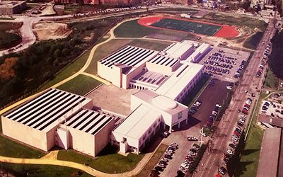 Vista a�rea do Edificio