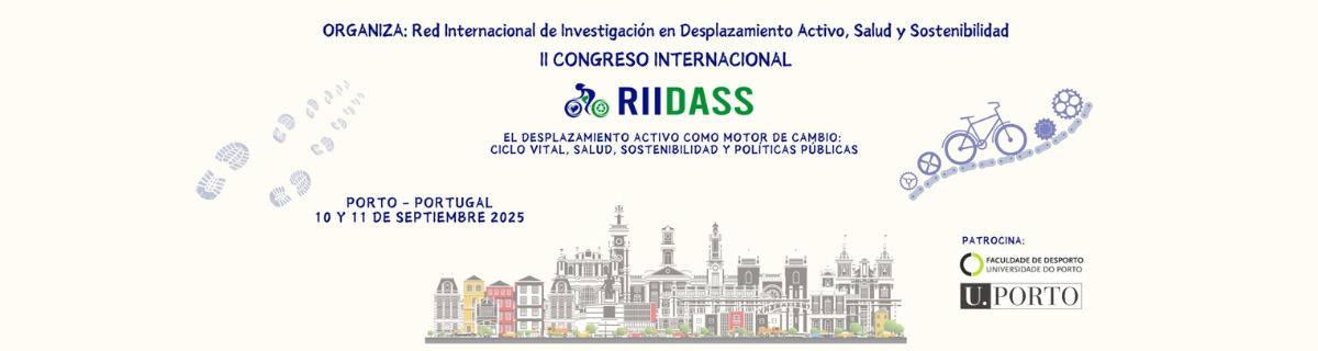 2 Congresso da Rede Internacional de Investigao em Deslocamento Ativo, Sade e Sustentabilidade (RIIDASS)