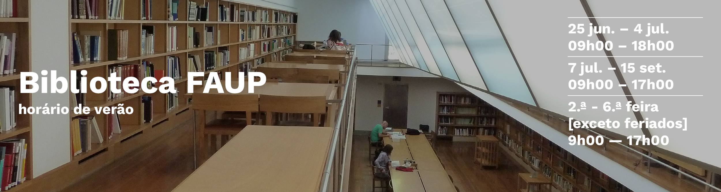 Horrio de Vero 2025 | Biblioteca