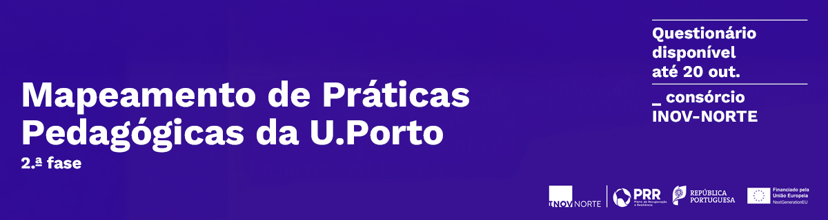 Docentes U.Porto | Convite  participao no questionrio INOV-NORTE | 2. fase Mapeamento de prticas pedaggicas da Universidade do Porto