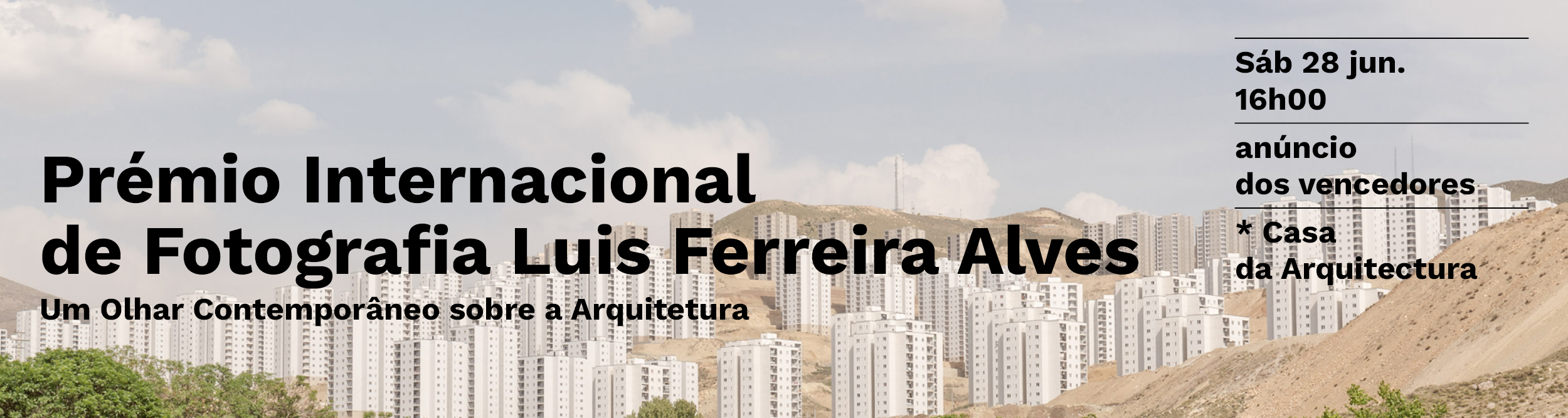 Anncio dos Vencedores | Prmio Internacional de Fotografia Luis Ferreira Alves