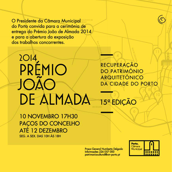 Convite Premio Joao Almada
