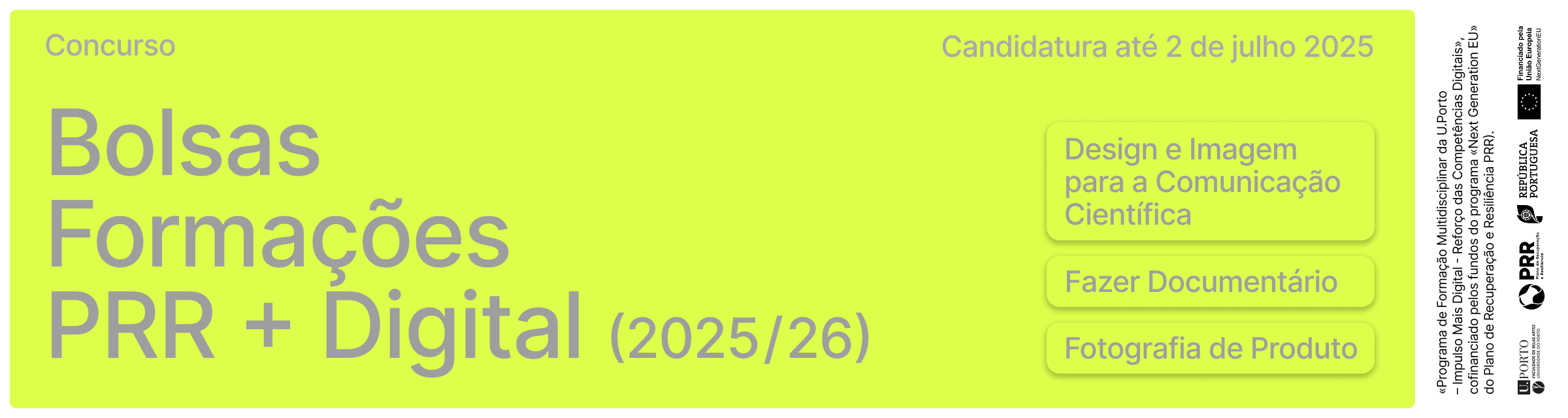Formaes PRR | Bolsas Impulso +DIGITAL - ano letivo 2025/2026