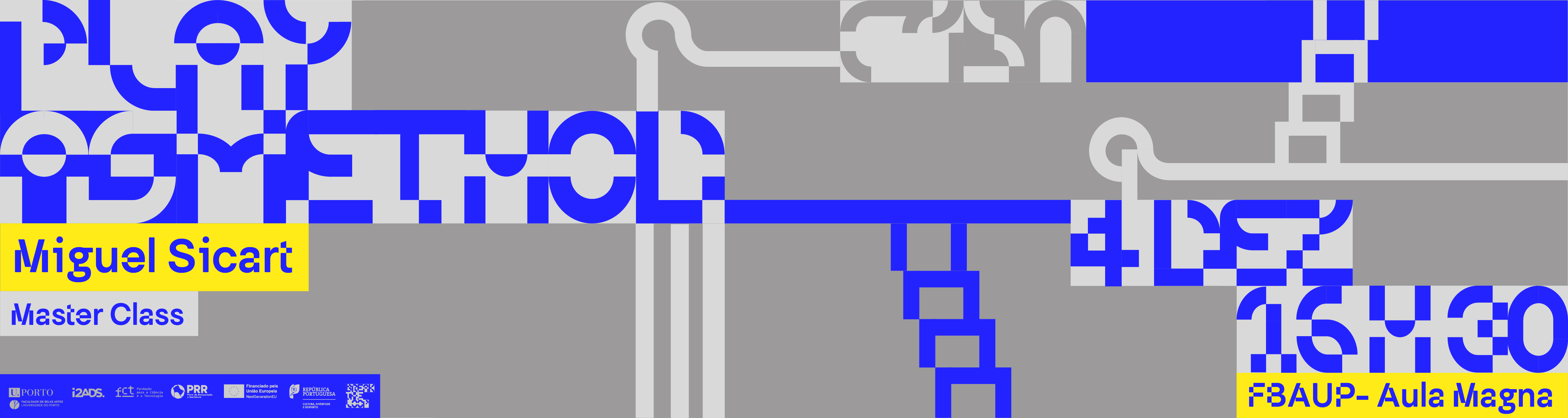 MasterClass | 'PLAY AS METHOD' com Miguel Sicart