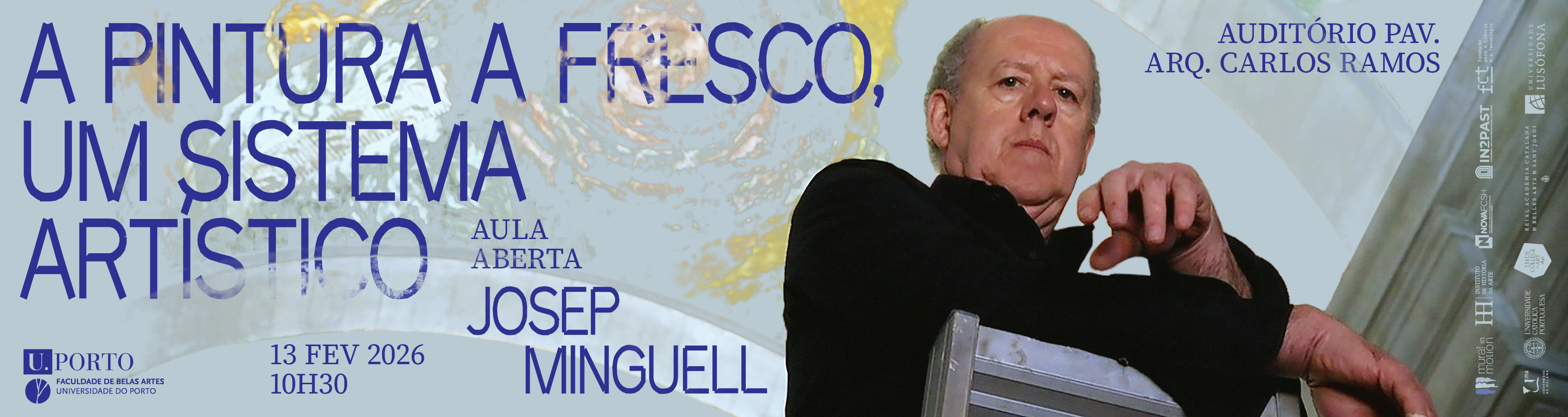 Aula Aberta com Josep Minguell | 'A pintura a fresco, um sistema art�stico'