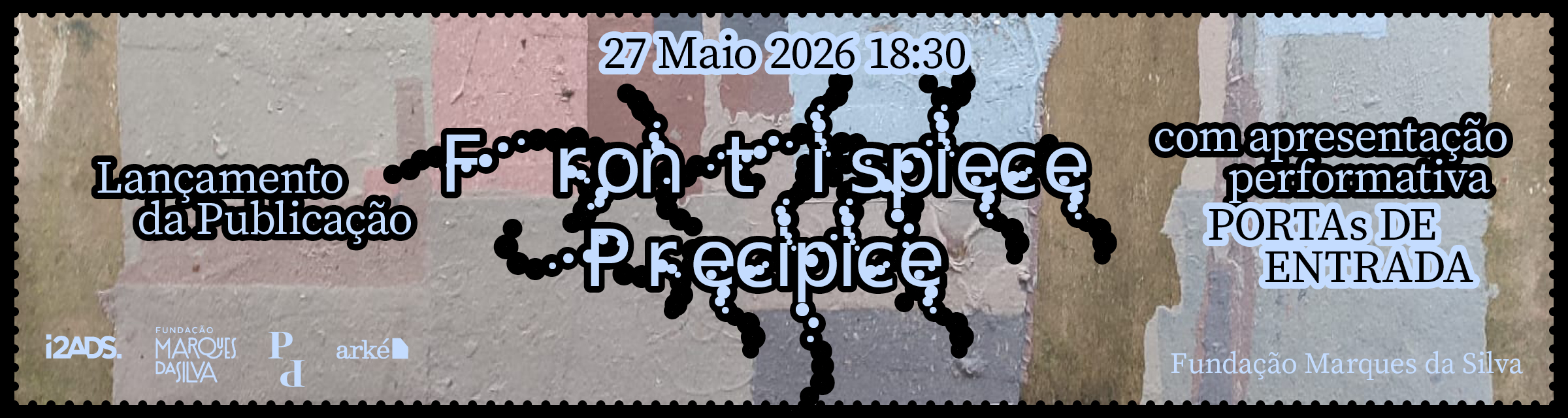Lan�amento da Publica��o 'Fronstispiece | Precipice'