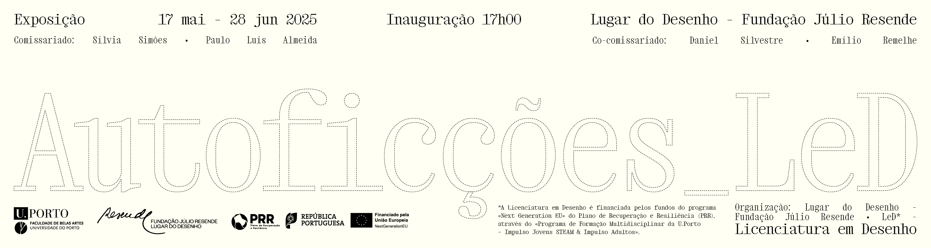 Exposio 'AUTOFICES_LeD'