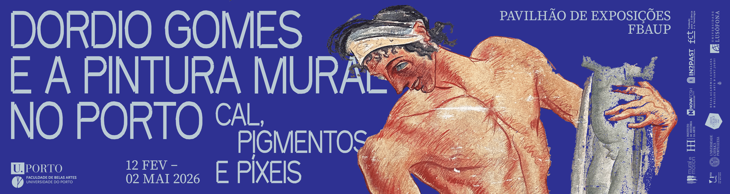 Exposi��o | Dordio Gomes e a pintura mural no Porto: Cal, Pigmentos e P�xeis