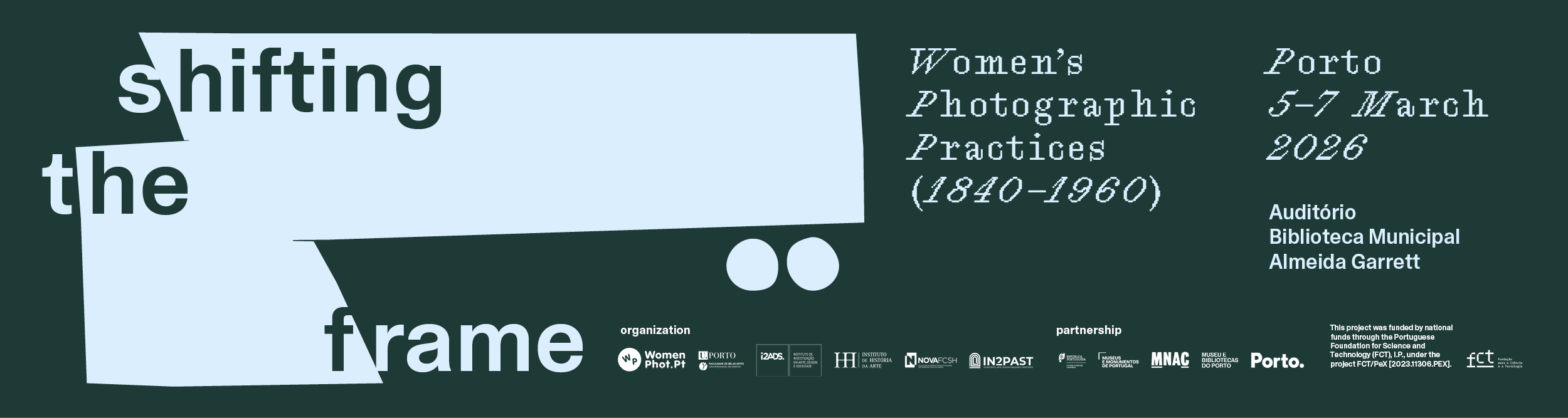 Confer�ncia | Reenquadrar o Olhar - Pr�ticas Fotogr�ficas de Mulheres (1840-1960)