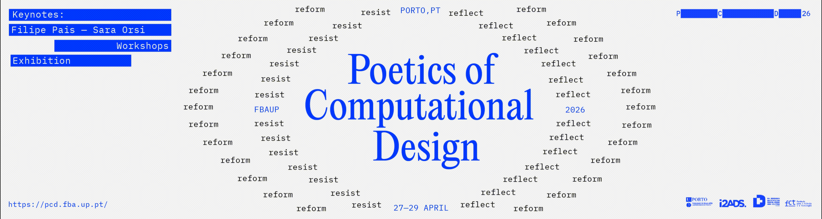 PCD'26 - Processing Community Day | Poetics of Computational Design