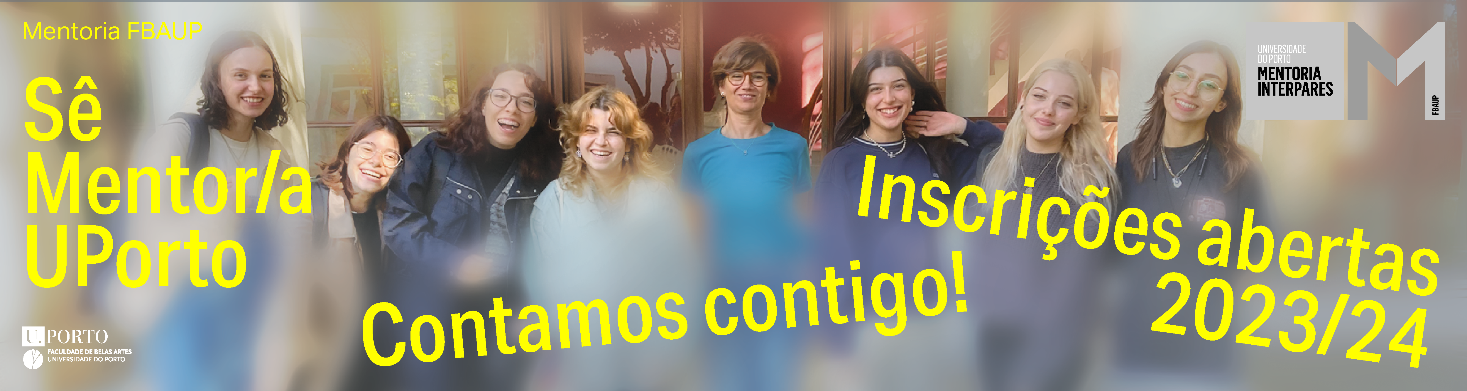 Programa Transversal de Mentoria Interpares ! Inscri��es abertas para Mentores!