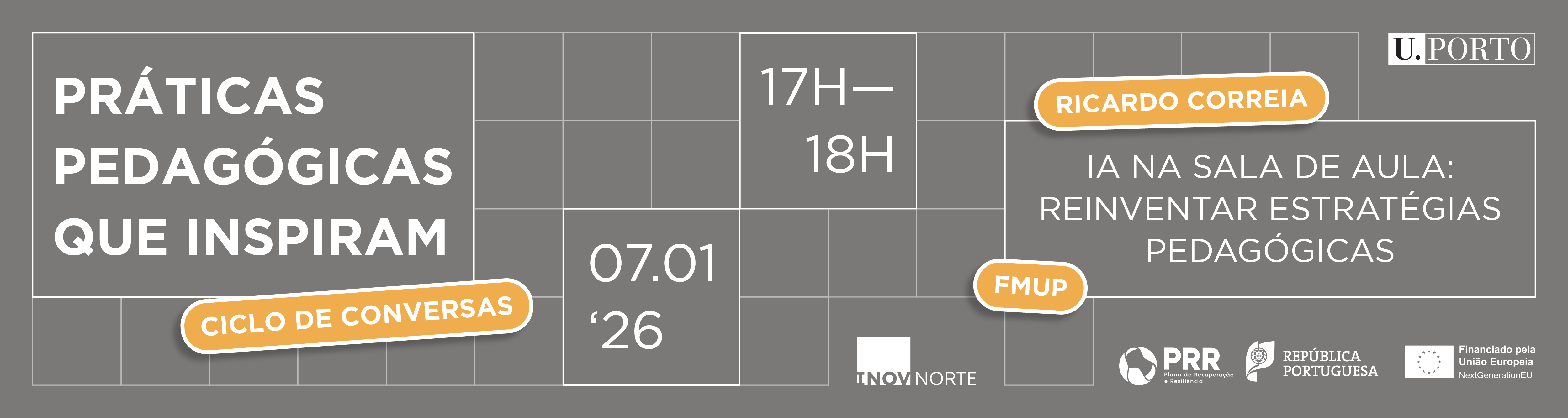 Inova��o Educativa da Universidade do Porto| Ciclo de conversas