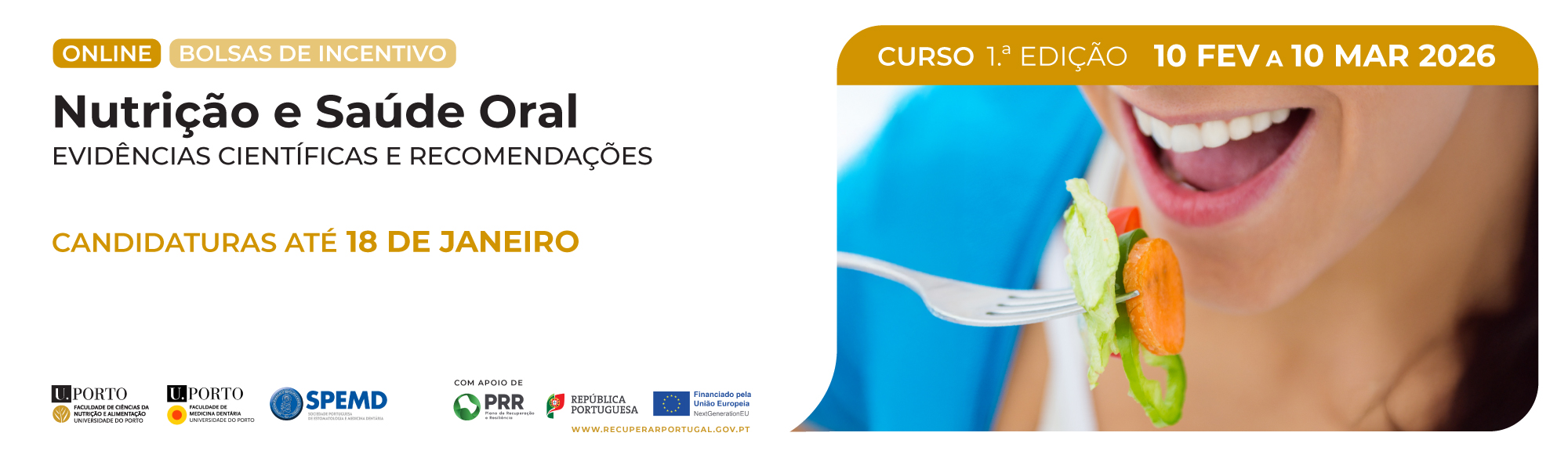 Curso | Educa��o Cont�nua: Nutri��o e Sa�de Oral
