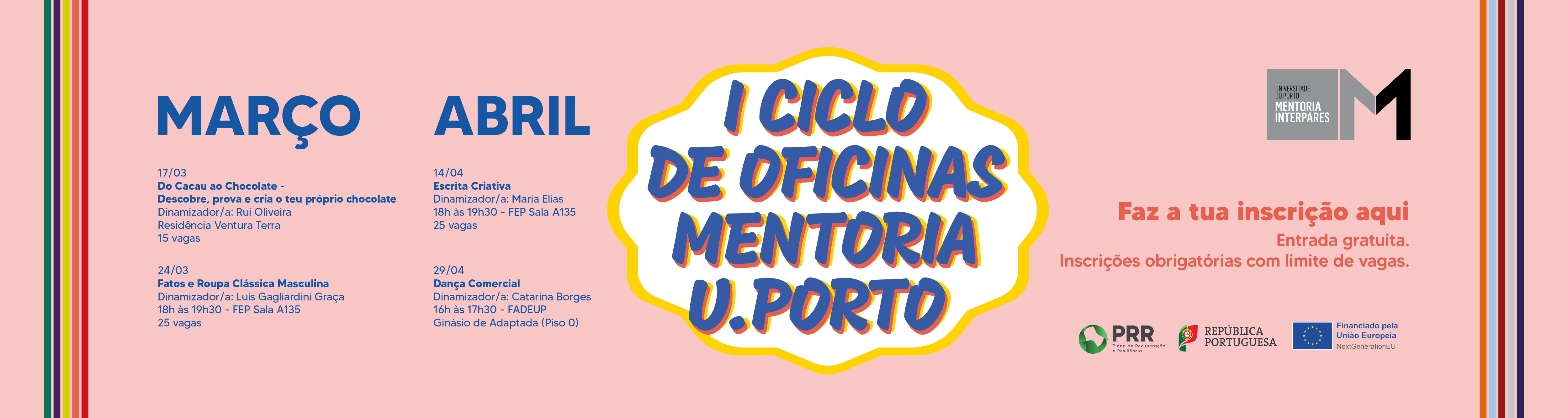 I Ciclo de Oficinas de Mentoria