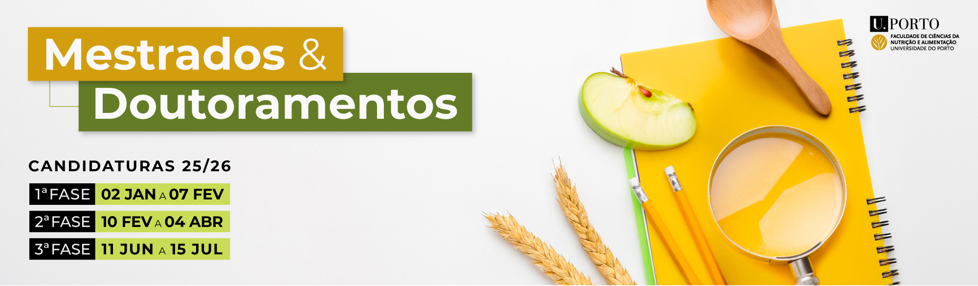 Candidaturas 2. e 3. Ciclos 2025/2026