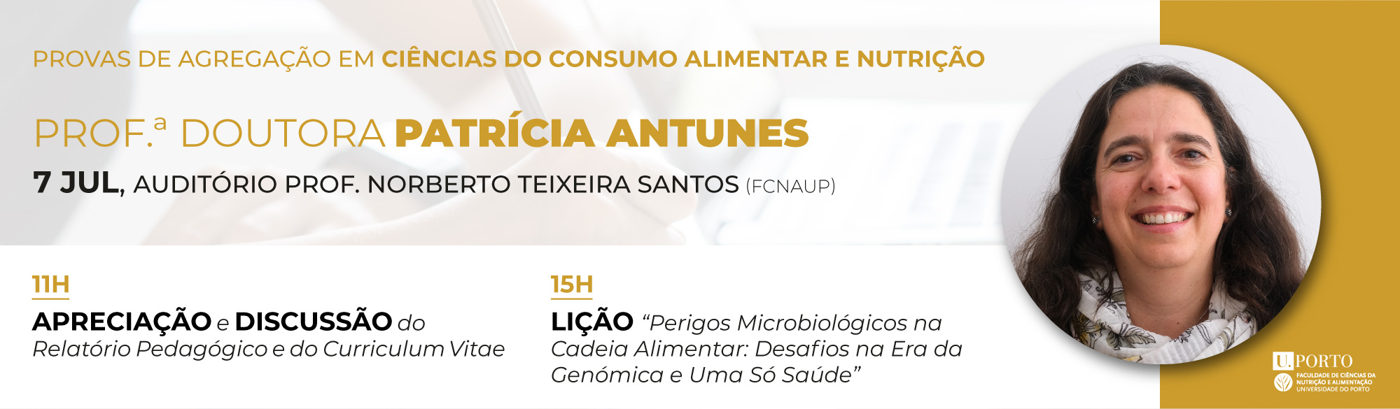Provas de Agregao | Prof. Doutora Patrcia Antunes
