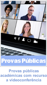 Provas p�blicas acad�micas com recurso a videoconfer�ncia