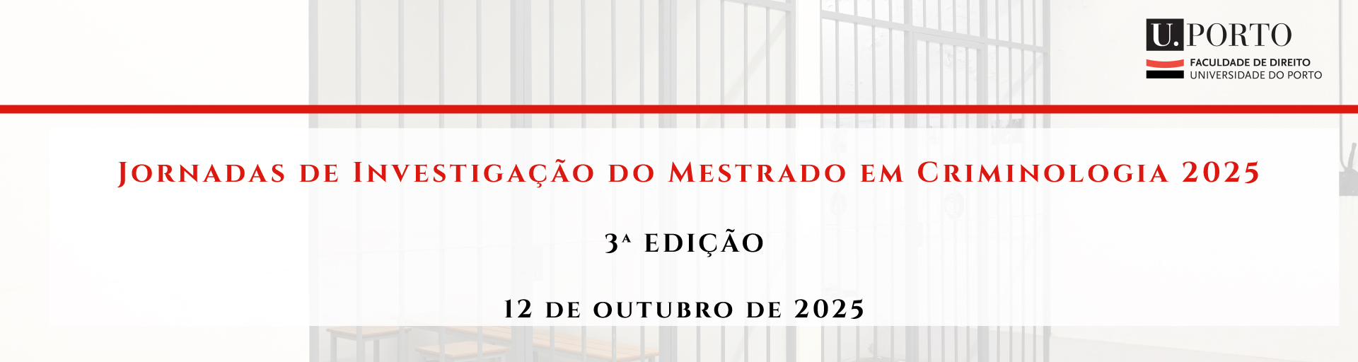 Jornadas de Investigao do Mestrado em Criminologia - 3 Edio