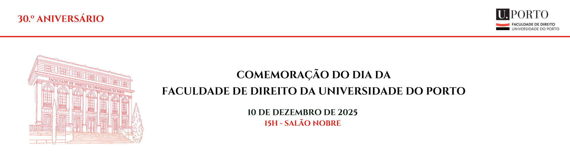 FDUP assinala 30 aniversario com sesso solene no dia 10 de dezembro