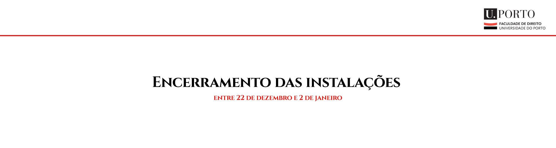 Encerramento das instala��es