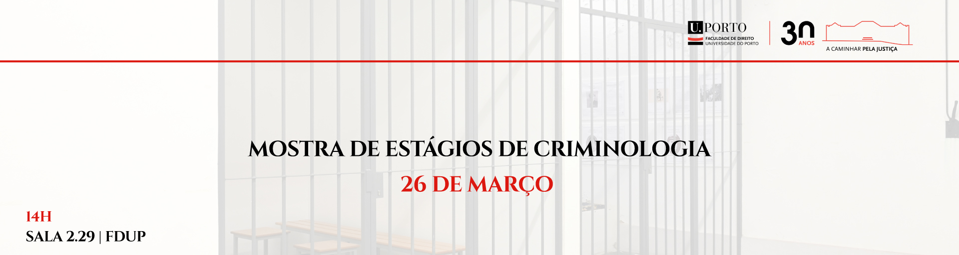 Mostra de Est�gios de Criminologia 2026