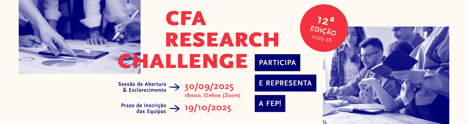 CFA Research Challenge 2025/26: Junta-te ao desafio global de anlise financeira