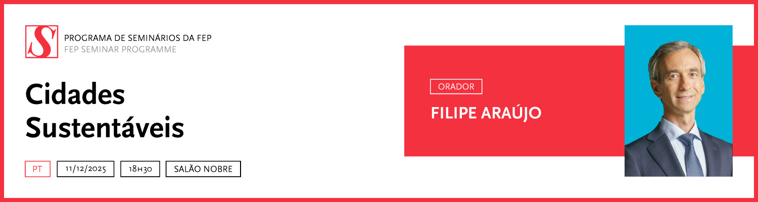 Programa de Seminrios da FEP | Cidades sustentveis (em portugus)