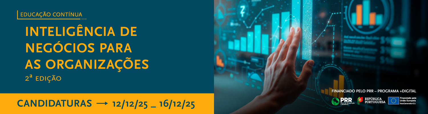 Candidaturas | Intelig�ncia de Neg�cios para as Organiza��es (BI4AII) | 2.�  edi��o