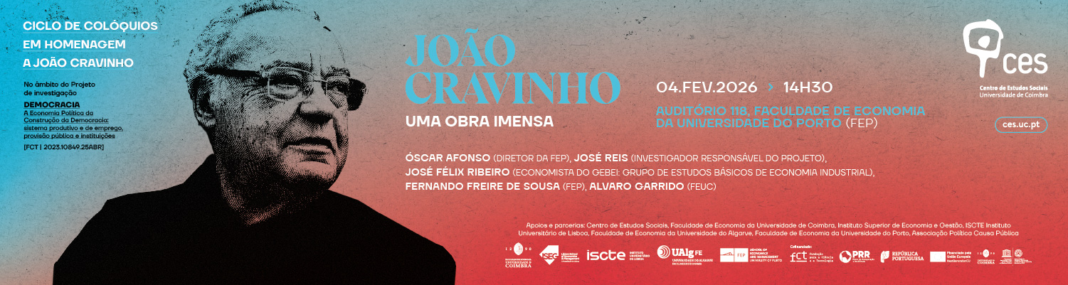 Col�quio em homenagem a Jo�o Cravinho