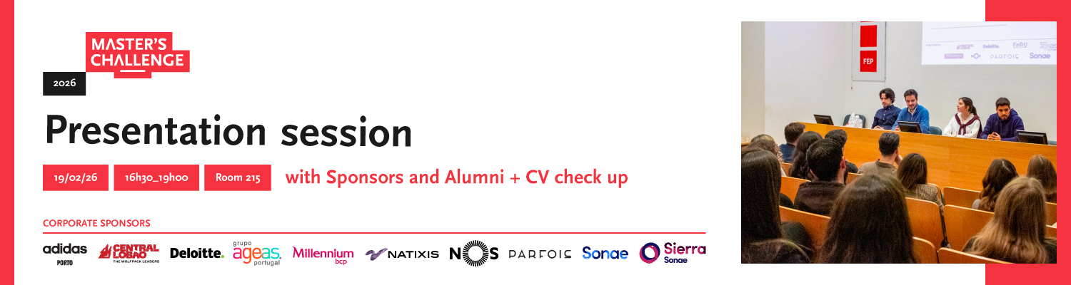 FEP Master's Challenge 2026 Presentation session