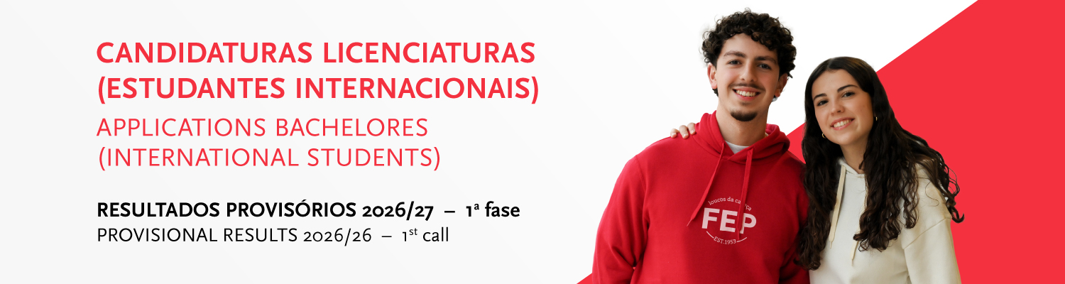 Resultados provis�rios | Licenciaturas (Estudantes Internacionais) - 1.� fase | Ano letivo 2026/2027