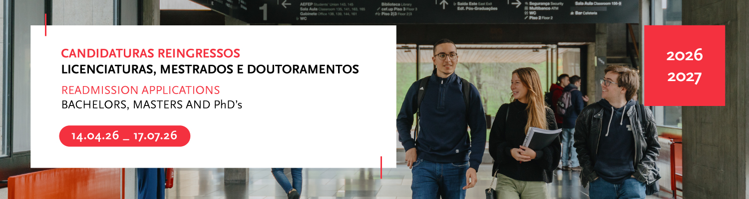 Candidaturas a Reingresso: Licenciaturas, Mestrados e Doutoramentos