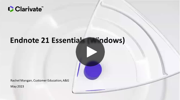 EndNote 21 Essentials