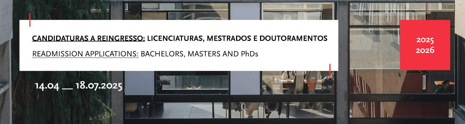 Candidaturas a Reingresso: Licenciaturas, Mestrados e Doutoramentos