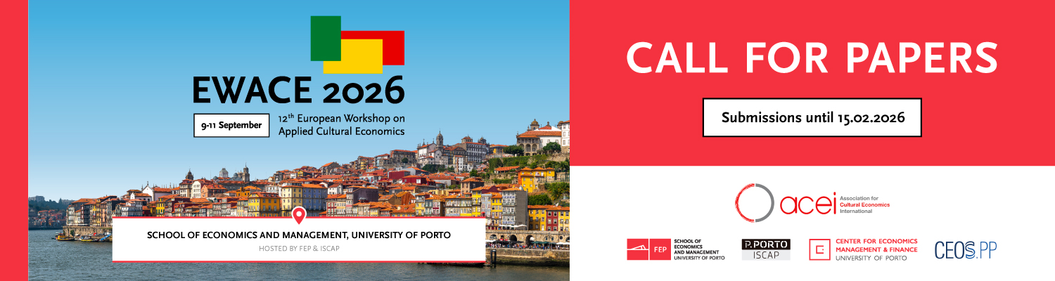 Twelfth European Workshop on Applied Cultural Economics