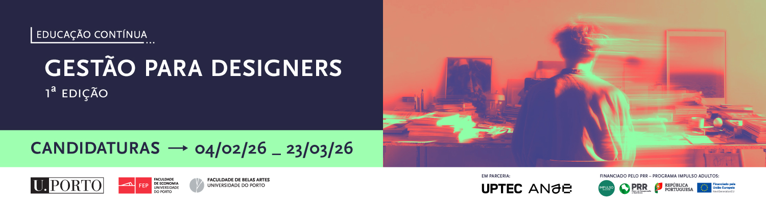 Curso 'Gest�o para Designers' | Candidaturas