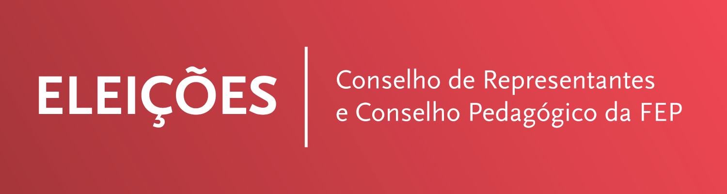 Elei��es para o Conselho de Representantes e Conselho Pedag�gico da FEP