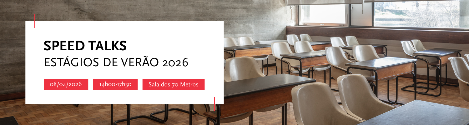 Speed Talks - Est�gios de Ver�o