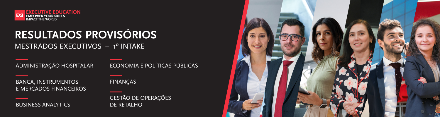Resultados Provis�rios | Candidaturas Mestrados Executivos | 1.� intake