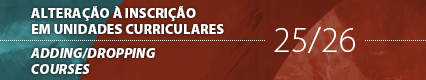 Altera��o de Unidades Curriculares