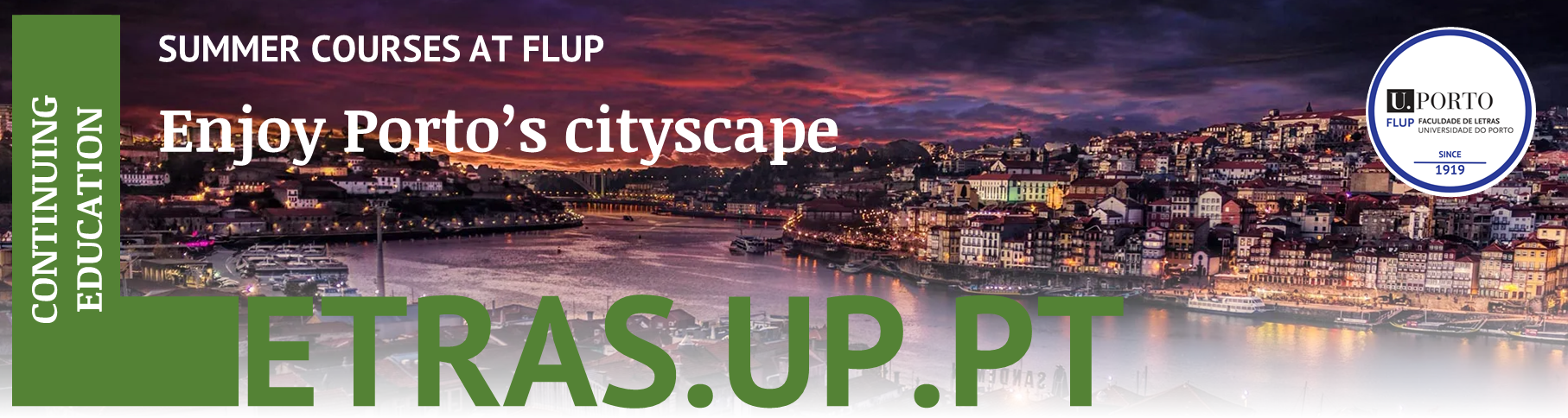 enjoy Porto´s cityscape night