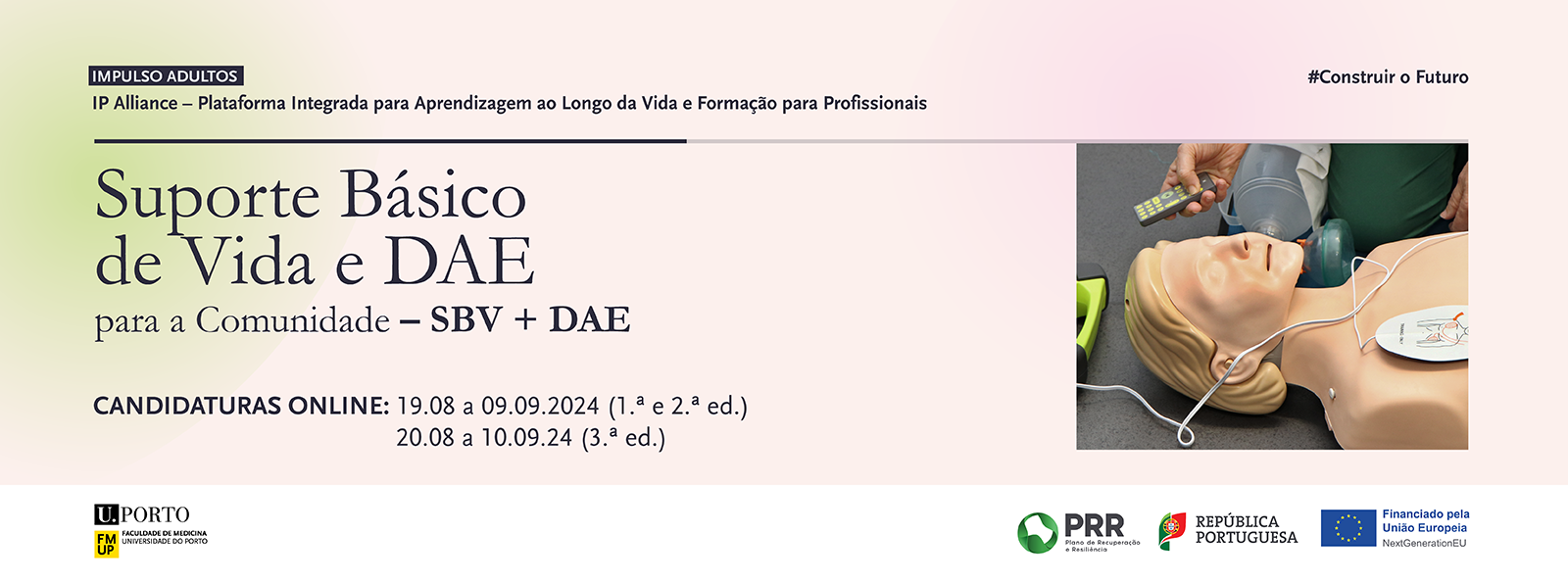 Suporte Bsico de Vida para a Comunidade (SBV + DAE)