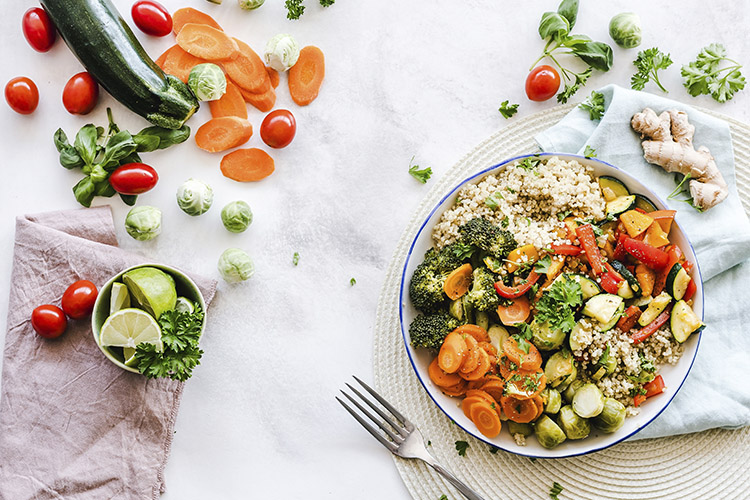 foto alimentos vegan